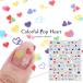 [ кошка pohs бесплатная доставка ] наклейки на ногти красочный pop Heart наклейка собственный ногти гель ногти 