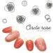  гель ногти ногти Town наклейки на ногти Circle rose наклейка [CC-009]