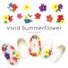 [ кошка pohs бесплатная доставка ] наклейки на ногти vivid summer цветок наклейка [HANYI326] собственный ногти гель ногти 