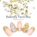 [ кошка pohs бесплатная доставка ] Nailparts бабочка детали Mix примерно 1g собственный ногти гель ногти ... декорированный телефон 