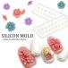 [ кошка pohs бесплатная доставка ] силикон mold relief 3 модель античный цветок 5 листов цветок rose собственный ногти гель ногти 