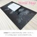  desk mat desk seat mat child stylish tabletop protection go in . go in . map world map BIG size desk mouse pad 800×500mm