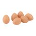 タマゴ 6ケパック  プラスチック  ブラウン  VF1239BR  食品サンプル フェイクフード ディスプレイ たまご 卵 エッグ タマゴ イースター