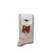 [P10 раз ]FOX HEAD SOCKS - LIGHT BEIGE MELANGE (PM06400KT0010) Maison Kitsune -Women-( mezzo n лисица )