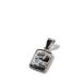 Medal Charm -Catholic_Baptism- / Silver (XOC009) XOLO JEWELRY(shoro ювелирные изделия )