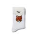 FOX HEAD SOCKS - WHITE (PM06400KT0010) Maison Kitsune -Women-( mezzo n лисица )