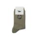 [P10 раз ]FOX HEAD SOCKS - TEA LEAF (OM06411KT1145) Maison Kitsune -Women-( mezzo n лисица )