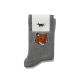 [P10 раз ]FOX HEAD SOCKS - DARK GREY MELANGE (PM06400KT0010) Maison Kitsune -Women-( mezzo n лисица )