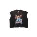 AIR BAND SLEEVELESS T-SHIRT - BLACK (26AW46CS462) doublet(da Brett )