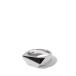 Pentagon Ring with Hair Line / Silver (XOR122) XOLO JEWELRY(shoro ювелирные изделия )