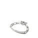 ID Oval Mutual Link Bracelet -6mm- / Silver (XOB039-17) XOLO JEWELRY(shoro ювелирные изделия )