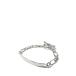 ID Figaro Link Bracelet -6mm- / Silver (XOB040-19) XOLO JEWELRY(shoro ювелирные изделия )