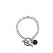 Solid Anchor Link Bracelet -4mm- / Silver (XOB107-17) XOLO JEWELRY(shoro ювелирные изделия )
