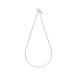 Caviar Link Necklace / Silver (XON044-50) XOLO JEWELRY(shoro ювелирные изделия )