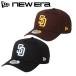 NEWERA New Era стандартный товар солнечный tiegopa платье колпак CAP шляпа 9FORTY AF MLB бейсбол Logo вышивка Brown черный 14942646 14942647