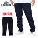  большой размер мужской LACOSTE Lacoste Slim Fit Stretch Cotton Pants тонкий Fit стрейч брюки-чинос темно-синий 40 42 дюймовый 