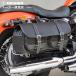 マフラー側ナイロンサドルバッグ/MUFFLER SIDE NYLON SADDLEBAG（ブラック） [NB-44-BK]