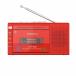 WINTECH MicroSD/USB запись соответствует монофонический магнитола SCT-R227RZ красный SCTR227RZ ( срок поставки стандарт 1-2 неделя )