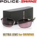 POLICE×SWANS Police поляризованный свет солнцезащитные очки for Driving 2026 год модели SPLT75J-530P driving внутренний официальный агент товар 