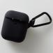 ELECOM AirPods для силиконовый чехол проводной * беспроводной зарядка обе соответствует kalabina есть черный AVA-APSCBK
