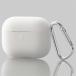 ELECOM AirPods Pro для силиконовый чехол проводной * беспроводной зарядка обе соответствует kalabina есть прозрачный AVA-AP2SCCR