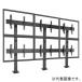 CHIEF multiple display mount 6 screen * width installation for stand type fixation base specification withstand load 56.7kg×6 surface 40~55 -inch correspondence LBM3X2U