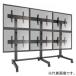 CHIEF multiple display mount 6 screen * width installation for stand type caster specification withstand load 56.7kg×6 surface 40~55 -inch correspondence LVM3X2U