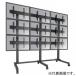 CHIEF multiple display mount 9 screen * width installation for stand type caster specification withstand load 45.4kg×9 surface 40~55 -inch correspondence LVM3X3U