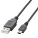 ELECOM USB2.0֥ A-miniB 5m U2C-M50BK