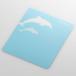 ELECOM коврик для мыши animal mousepad дельфин MP-111D
