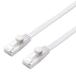 ELECOM LAN�P�[�u�� �t���b�g�^�C�v CAT6A�Ή� ������ �c���܂�h�~�^�C�v ����1m �z���C�g LD-GFAT/WH10