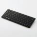 ELECOM 磻쥹ܡ ƥ󥭡ʤ ߥ˥ Bluetooth(R)3.0б ѥ󥿥ռ ֥å TK-FBP102BK