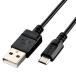 ELECOM USB2.0֥ A-microB ʰץѥå 0.6m U2C-JAMB06BK