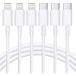 iPhone�[�d�P�[�u�� 1M 3�{�Z�b�g Type-C ���C�g�j���O PD�Ή� �����[�d �f�[�^�]�� �ϋvTPE�f�� USB-C iPhone�e��Ή� MFi�F��