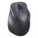  Elecom ELECOM Bluetooth wireless mouse quiet sound wireless mouse 5 button right hand exclusive use anti-bacterial M size EX-G black M-XGM30BBSKBK