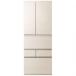 [ рассылка установка бесплатный ] Toshiba TOSHIBA рефрижератор 551L 6 дверь двустворчатая дверь VEGETA серый n слоновая кость GR-Y550FZ-UC ( большой рассылка объект товар )(GRY550FZ-UC)