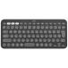 ���W�N�[�� logicool ���C�����X�L�[�{�[�h PEBBLE KEYS 2 K380S �O���t�@�C�g K380SGR
