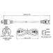 PSE�d���R�[�h�@���b�N�^�C�v NEMA L6-20P/C19�i20A/250V)-2.4M �֘A�摜1
