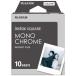 [ упаковка возможно ][ отправка в тот же день ][ новый товар ]FUJIFILM Fuji Film Cheki мгновенный плёнка instax mini SQUARE Film MONO CHROME 10 листов ввод 