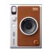 [ упаковка возможно ][ новый товар коробка дефект * shrink трещина товар ]FUJIFILM Fuji пленка INSTAX mini Evo Cheki Type-C соответствует Brown 