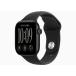 �y���b�s���O�z�y���������z�y�V�i�zApple Watch Series 12 GPS���f�� 46mm MJEK4X/A �u���b�N�E�u���b�N�X�|�[�c�o���h S/M