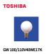 GW100/110V40WE17K ǥ饤ƥå :E17 ۥ磻ȥܡ 360lm 2800K Ĺ:72mm ̾ŵ
