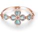 ¹͢ʡIuha Fashion Cat's Eye Gem Stone CZ Diamond Lucky Clover Leaf Pendan