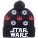Star Wars Logo Rebel Alliance/Galactic Empire Cuff Pom Beanie Black¹͢