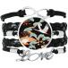 ���¹�͢���ʡ�DIYthinker Cranes Peonies Maple Leaves Pattern Bracelet Love Accesso
