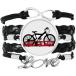 ���¹�͢���ʡ�OFFbb-USA Bus Bicycle Operation Art Deco Gift Fashion Bracelet Love