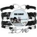 ¹͢ʡOFFbb-USA Shooting Sport Entertainment Bracelet Love Accessory Twist