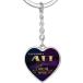 Keychain Accessories For Family - To My Wonderful Afi I Love You This Much Always  Forever - Romantic Valentine Day Gift Family - Pendant Heart Key
