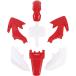 [ параллель импортные товары ]Fydun Motorcycle Body Kit Plastic Fairing Mudguard Fender Set Fuel T