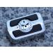 i5 Chrome Skull Gear Shift Shifter Lever Pedal Peg Compatible with Harley Davidson Sportster Softail Dyna Electra Street Glide Pedal Road King